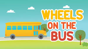 The Wheels On The Bus Go Round And Round Nursery Rhymes Song With Lyrics Animated Kids Song Youtube