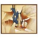 1960s Original large abstract oil on canvas by Anderson at 1stDibs ...