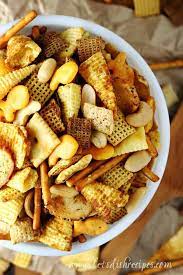 Try it w/ bugles original flavor. Ultimate Chex Party Mix Let S Dish Recipes