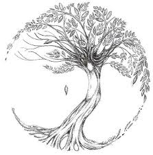 Tree With Falling Leaves Tattoo Design Tree Tattoo Designs Tree Of Life Tattoo Tattoo Designs