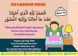 Doa Bangun Tidur Doa Belajar Kutipan Agama