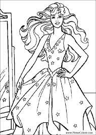 Além de estimular o lado lúdico, pintar também é uma atividade. Desenhos Para Pintar E Colorir Barbie Imprimir Desenho 019