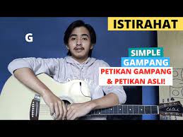 Tutorial Petikan Istirahat Nosstress Tutorial Gitar Chord Simple Gampang Youtube