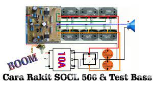 Cara merakit socl 506 tef. Cara Rakit Socl 506 Tess Suara Youtube