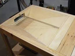 Outfeed Assembly Downdraft Table Dust Collection Shop Dust Collection Downdraft Table