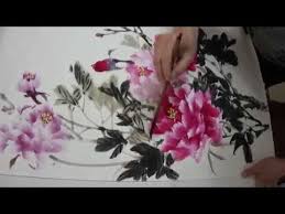 8 inspring watercolour painting tutorial videos on youtube — joe redski fine art. Traditional Chinese Watercolor Painting Flower Painting With Bamboo Brush Youtube