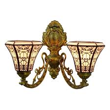 2020 Baroque Vintage Tiffany Wall Art Lamp Stained Glass Wall Light Fixture Indoor Lighting Bedside Hanging Lamps From Honyartglass 241 84 Dhgate Com