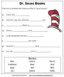 Write about your responsibilities and the fun parts of your job. Dr Seuss Writing Activities For Second Grade