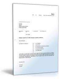 Schreibe die absage gleich oben in die betreffzeile, um etwaige missverständnisse von vornherein zu vermeiden. Geschaftsbrief Ablehnung Angebot Englisch Muster Sofort Zum Download