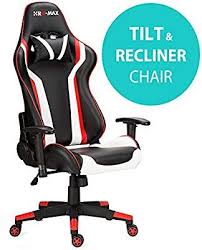 Raygar Rg Max Pro Reclining Sports Racing Gaming Office Desk Pc Faux Leather Chair Red Pu Metal Plastic One Size Faux Leather Chair Chair Pc Desk