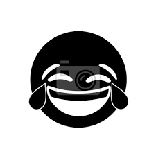 Grâce à ce sticker adhésif, vous pourrez créer une décoration humoristique en un clin d'oeil ! Smile Smiley Pas Content Noir Et Blanc