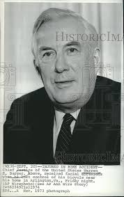 1974 Press Photo US Chief Justice Warren E. Burger