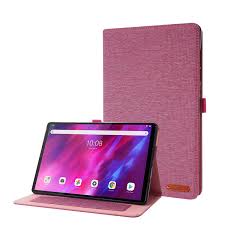 For Lenovo Tab K10 Fabric Texture ...