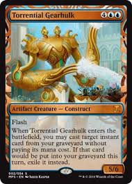 On sale now at your local game stores. Masterpieces Kaladesh Inventions List Of All 54 Card Game Base