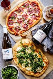 Learn How To Host A Wine And Pizza Party With These Two Simple Pizza Recipes One Pizza Features Sal Pizza Recipes At Home Simple Pizza Toppings Wine And Pizza