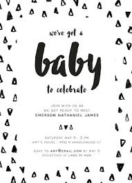 Baby Shower Invitations Black White Baby Baby Shower Invitations Modern Baby Shower Invitations Baby Shower Fall