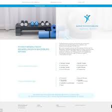 Webseite Physiotherapie Physiotherapie Webseite Weben