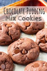 Chocolate Pudding Mix Cookies Are The Best Fudgy Cookies Ever Makes 3 5 Dozen And Are Perfect For Par Chocolate Pudding Cookies Best Cookies Ever Fudgy Cookie
