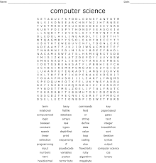 We're not cheating, we're helping. Computer Science Word Search Wordmint