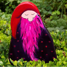 Garten Pflanzenstecker Mini Gartenstecker Septemberry Wichtel Ein Designerstuck Von Kimama Design Andrea Gartenstecker Basteln Mit Holz Gartenfiguren
