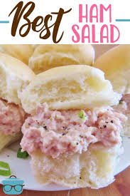 The Best Ham Salad Video Recipe Food Processor Recipes Ham Salad Recipes Ham Salad
