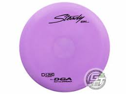 Details About New Dga D Line Steady Bl 173 174g Lilac Black Stamp Putter Golf Disc