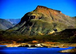 Theodore roosevelt lake (usually called roosevelt lake, sometimes lake roosevelt) is a large reservoir formed by theodore roosevelt dam on the salt river in arizona as part of the salt river. Theodore Roosevelt Lake Arizona Painting By Bob And Nadine Johnston