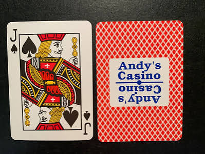 swap playing card JACK OF SPADES Andy's Casino PLAYERS BRAND Taiwan | eBay