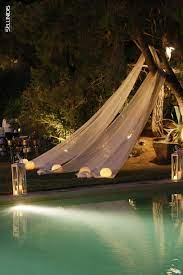 Pin By Doris Benitez On House Backyard Wedding Pool Pool Wedding Pool Wedding Decorations