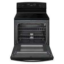 If the oven door has been locked accidentally: Best Buy Amana Self Cleaning Freestanding Electric Range Black Aer6603sfb