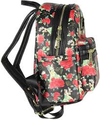 Loungefly Disney Beauty And The Beast Belle Roses Mini Backpack Multipurpose Daypacks Accessories Guardebem Com