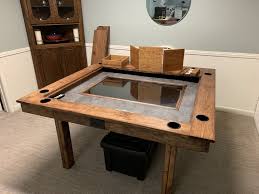 Both Drop Down And Computer Game Room Tables Dnd Table Table Games