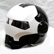 Black And White Motorcycle Helmet Black White Masei Ironman Iron Man Motorcycle Helmet Motorcycle Helmets Harley Davidson Helmets Black Harley Davidson