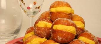 Receita De Bolas De Berlim Teleculinaria Receita Receitas Bola De Berlim Ideias