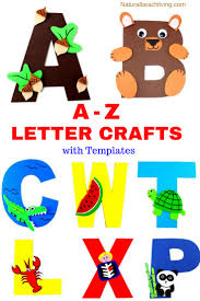Master the abcs with our fun and interactive alphabet games for preschool through kindergarten. Letter Of The Week Crafts With Printables Alphabet Crafts Natural Beach Living