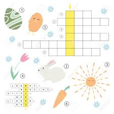 Sally anscombe / getty images easter is one of the oldest christian festivals and is usually cele. Crossword Educational Children Game With Answer Learning Vocabulary Vector Illustration Easter Theme Puzzle Royalty Free Cliparts Vectors And Stock Illustration Image 96471870