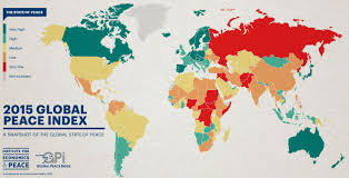 Every country on the countries map is demarcated by its international boundary. Which Is The Most Peaceful Country In The World World Economic Forum