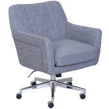 Serta Ashland Home Office Chair Winter River Gray Walmart Com Home Office Chairs Office Chair Design Office Chair
