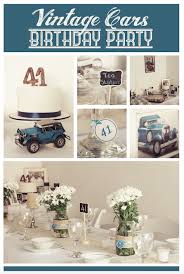 41 Year Old Birthday Party Theme Vintage Car In Centurion 12 September Vintage Car Birthday Cars Theme Birthday Party Cars Birthday Parties