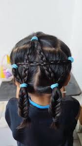 Cara Ikat Rambut Anak Bentuk Bintang | TikTok