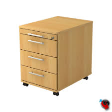 Schreibtisch container covers abschliessbar wohnen de. Rollcontainer Holz Standcontainer Jetzt 30 Gunstiger