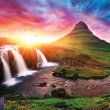 Our free puzzles use bright colors and fun themes that will help to engage children. Buy Buffalo Games Iceland Sunset 300 Large Piece Jigsaw Puzzle Online In Vietnam B07vs4k6ky