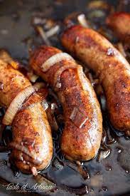 Homemade German Bratwurst Recipe Taste Of Artisan Homemade Sausage Recipes Beef Sausage Recipes Bratwurst Recipes
