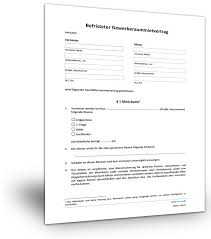 Kostenlose vorlage zum kündigen der wohnung. Befristeter Gewerberaummietvertrag Muster Download
