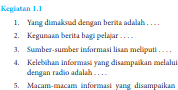 Jun 09, 2021 · belajar dari rumah soal dan kunci jawaban uas bahasa indonesia kelas 10 sma/smk semester 2, lengkap pilihan dan essay berikut ini adalah soal dan kunci jawaban uas bahasa indonesia kelas 10 sma/smk semester 2 persiapan ukk dan pat. Kunci Jawaban Bahasa Indonesia Kelas 8 Kegiatan 1 1 Halaman 2 Bab 1 Ilmu Edukasi