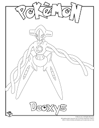 Train motor skills imagination, and patience of children. Deoxys Coloring Pages Coloring Home