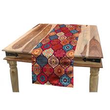 Use a table runner to create a focal point for your centerpiece, dress up the. Moroccan Table Runner Wayfair