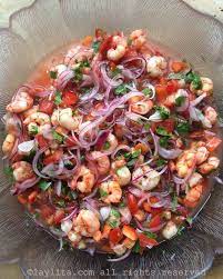 Shrimp Ceviche Recipe Ceviche Recipe Cooking Recipes Ecuadorian Shrimp Ceviche Recipe