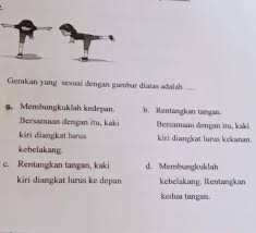 Tari memiliki gerakan yang indah yang telah diberi sentuhan gerak. 2 Gerakan Yang Sesuai Dengan Gambar Diatas Adalah A Membungkuklah Kedepan B Rentangkan Brainly Co Id