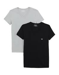 Emporio Armani Undershirts In Black Modesens